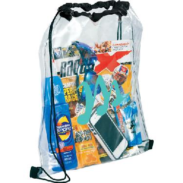 Bagman Rally Clear Cinch Bag 270 Image